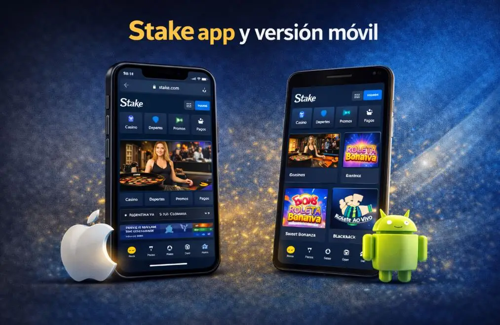 Stake app y versión móvil
